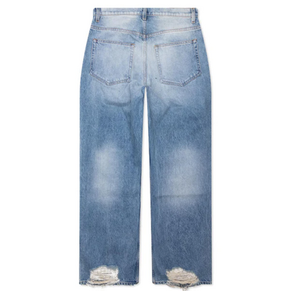 Satoshi Nakamoto Studded Cowboy Jeans