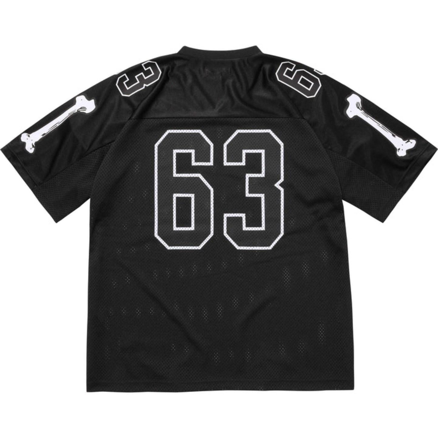 Supreme Bones Football Jersey Black