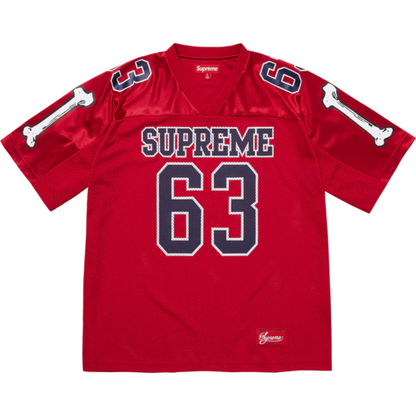 Supreme Bones Football Jersey Red