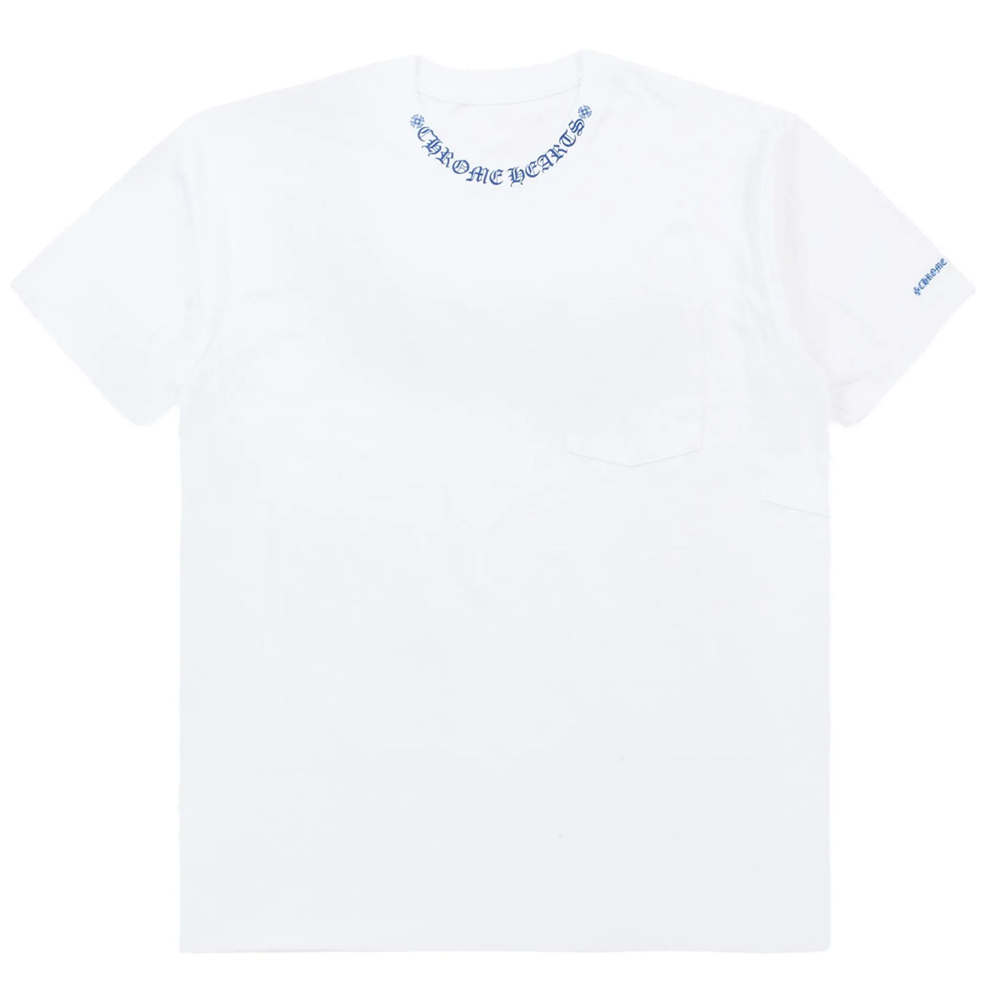 Chrome Hearts Neck Letters Logo Tee White – THEHYPEKIT