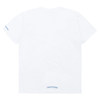Chrome Hearts Neck Letters Logo Tee White