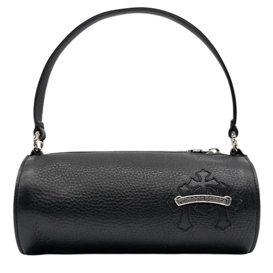 Chrome Hearts Black Triple Cross Patch Grinds Mini Handbag