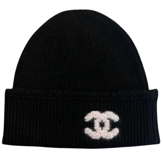 Chanel Cashmere CC Beanie