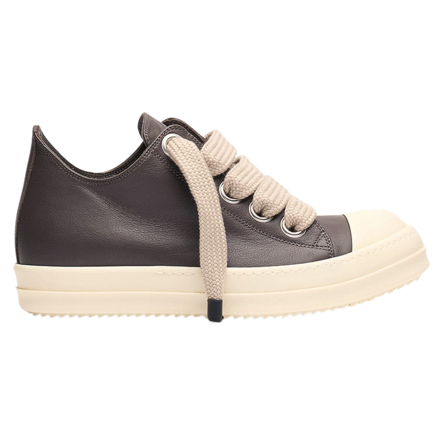 Rick Owens Ramone Low Jumbo Laces Dark Dust
