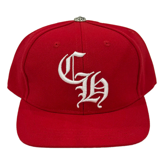 Chrome Hearts CH Baseball Hat Red/White