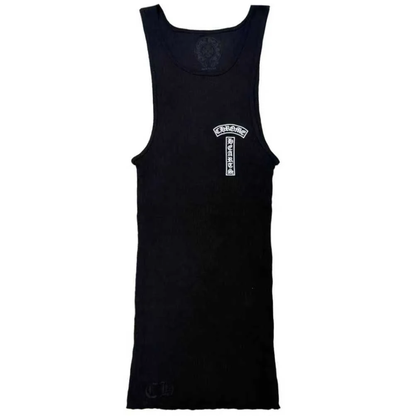 Chrome Hearts Cross T-Bar Rib Tank Top