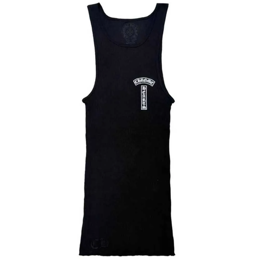 Chrome Hearts Cross T-Bar Rib Tank Top
