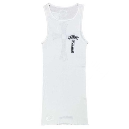 Chrome Hearts Cross T-Bar Rib Tank Top