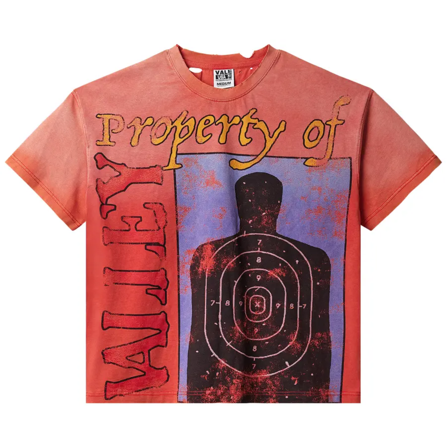 Vale Forever Red Target Practice Tee Red