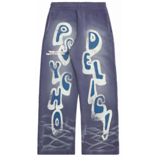 Better With Age Psycho Sweatpants Periwinkle