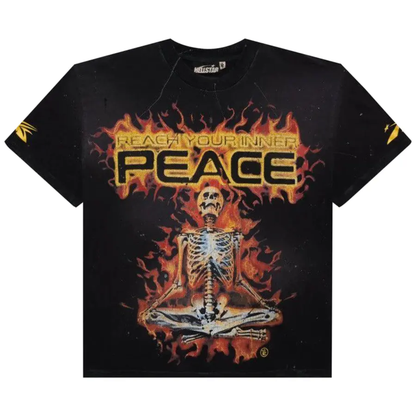 Hellstar Inner Peace Fire Tee 'Black'