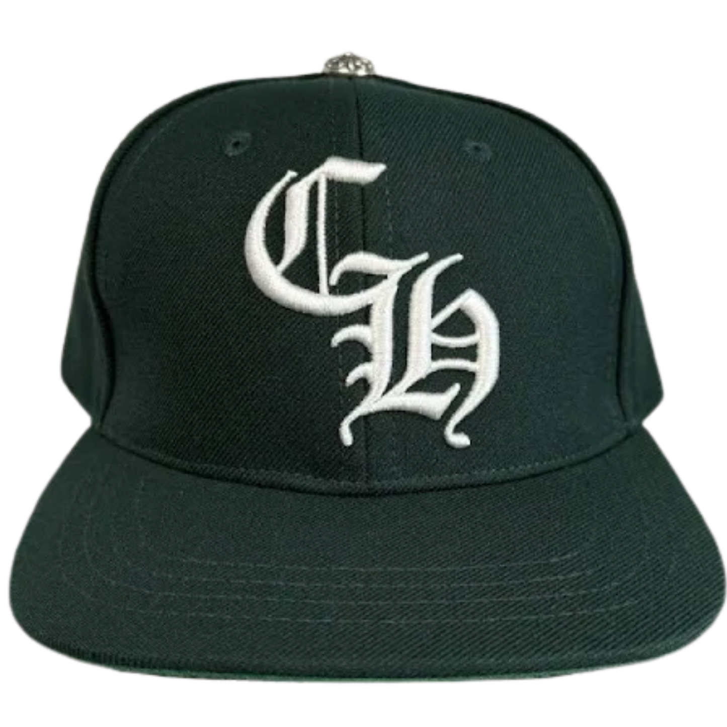 Chrome Hearts CH Baseball Hat Green/White