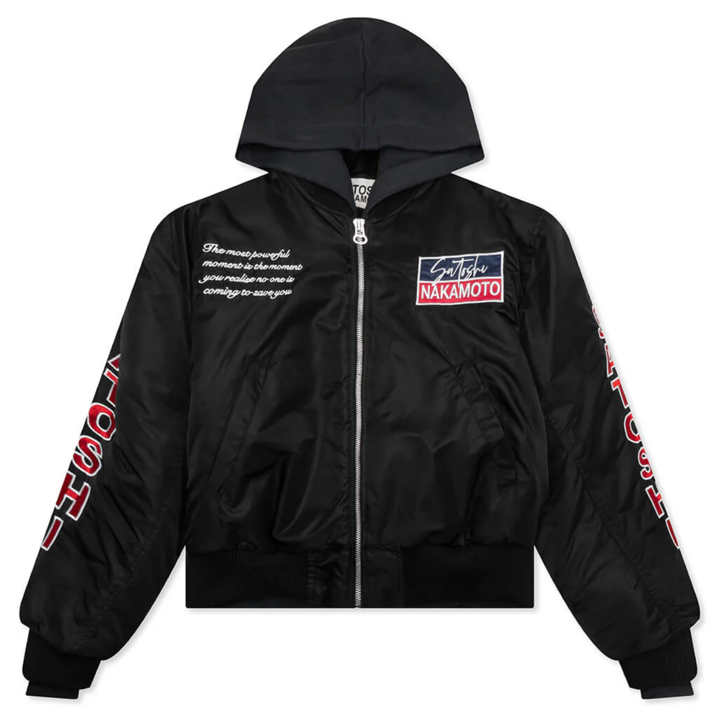 Satoshi Nakamoto Off Road Bomber Black