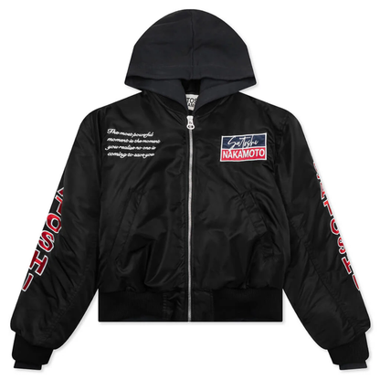 Satoshi Nakamoto Off Road Bomber Black