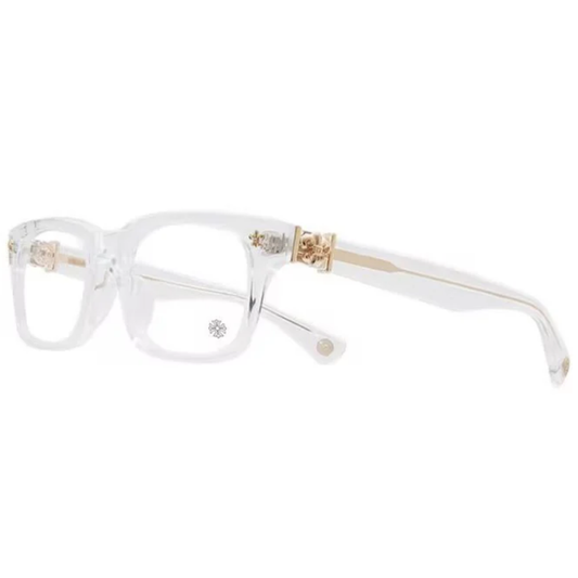 Chrome Hearts GITTIN ANY? Crystal/Gold Glasses