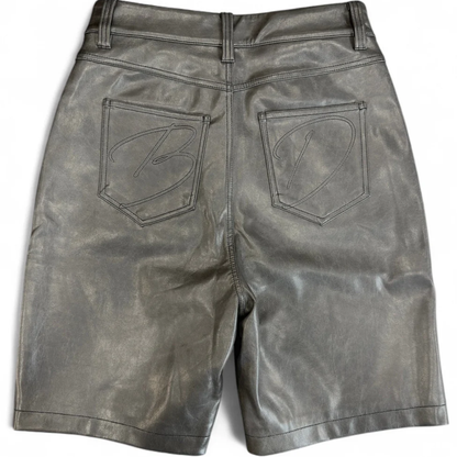 Bottega Desires Leather Shorts