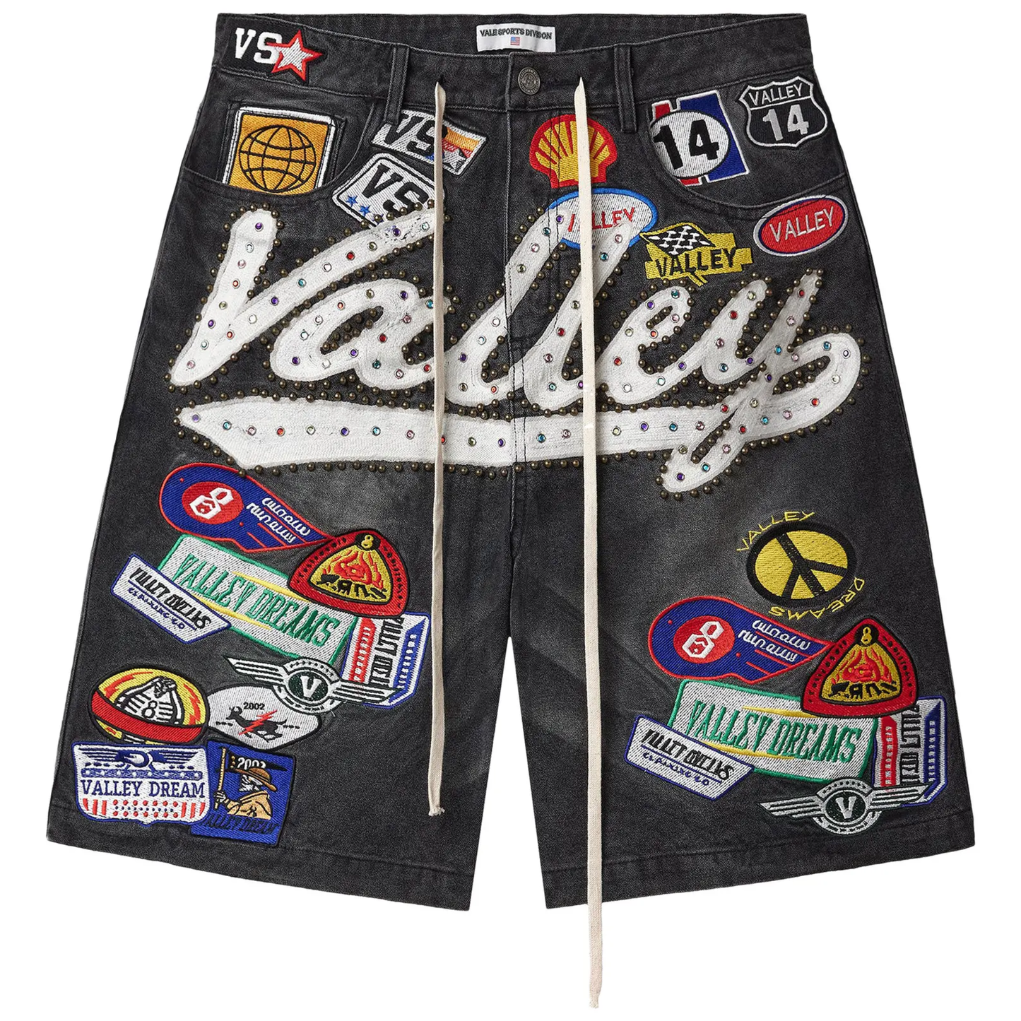 Vale Forever 1980s Shorts Black