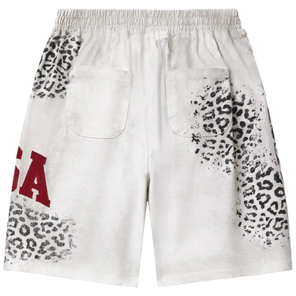 Vale Forever Cheetah Shorts 'Grey'