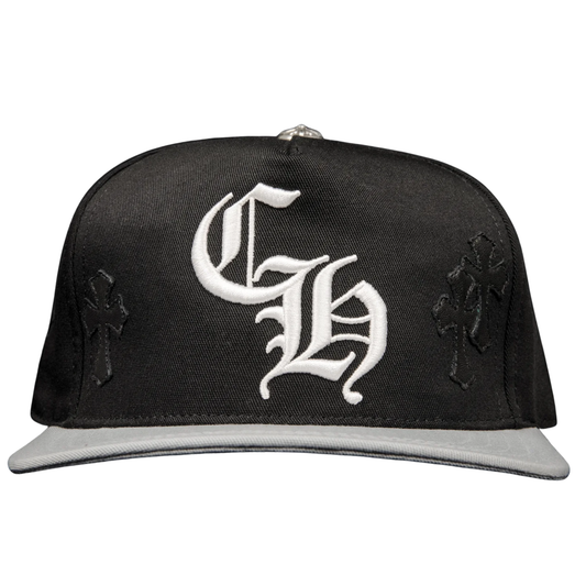 Chrome Hearts Cross Patch Cap Black/Grey