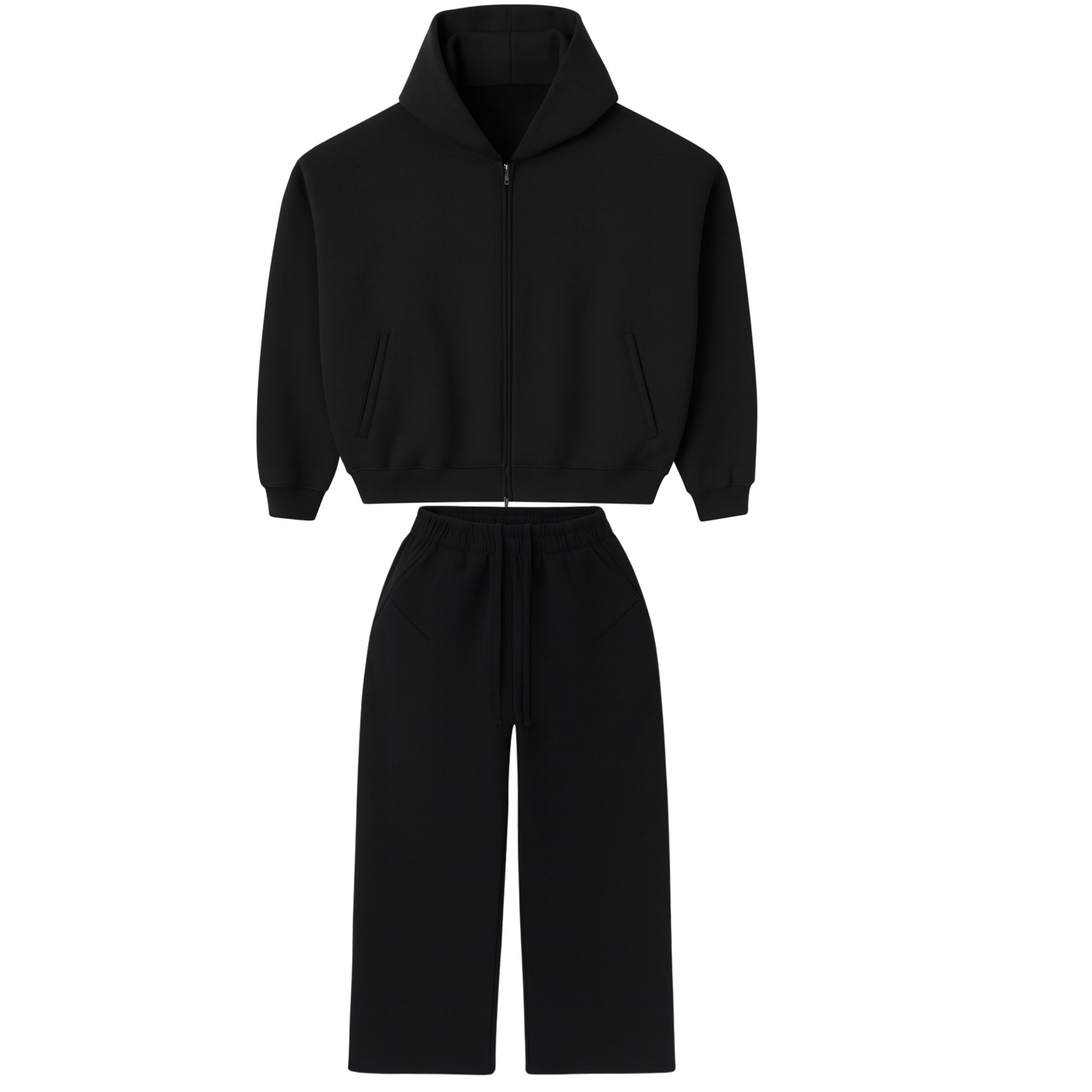 Happy Memories DON'T DIE HMDD Black Blank Zip Up Hoodie