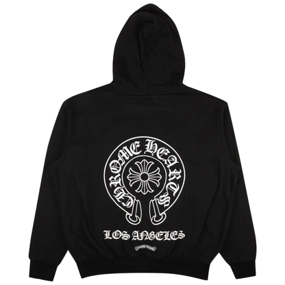 Chrome Hearts Los Angeles Thermal Horseshoe Zip Up Hoodie