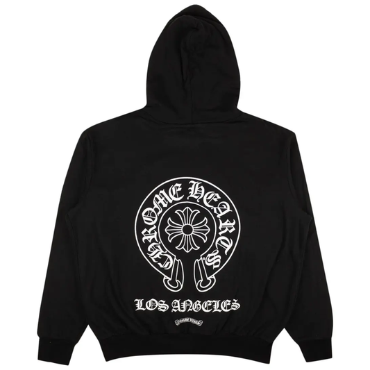 Chrome Hearts Los Angeles Thermal Horseshoe Zip Up Hoodie