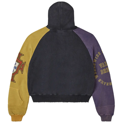 Vale Forever Crest Zip Up 'Purple/Black/Yellow'