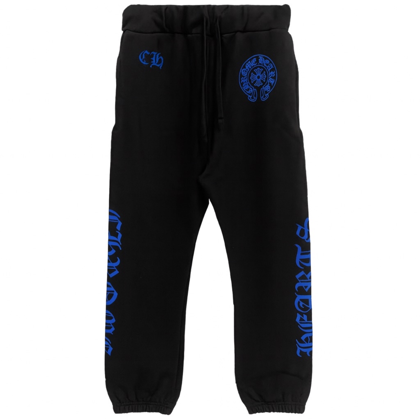Chrome Hearts Blue Script Thermal Zip Up Sweatsuit