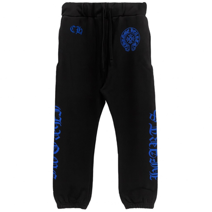 Chrome Hearts Blue Script Thermal Zip Up Sweatsuit
