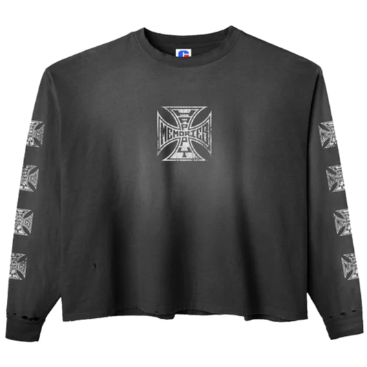 Happy Memories DON'T DIE HMDD Biker Long Sleeve Tee