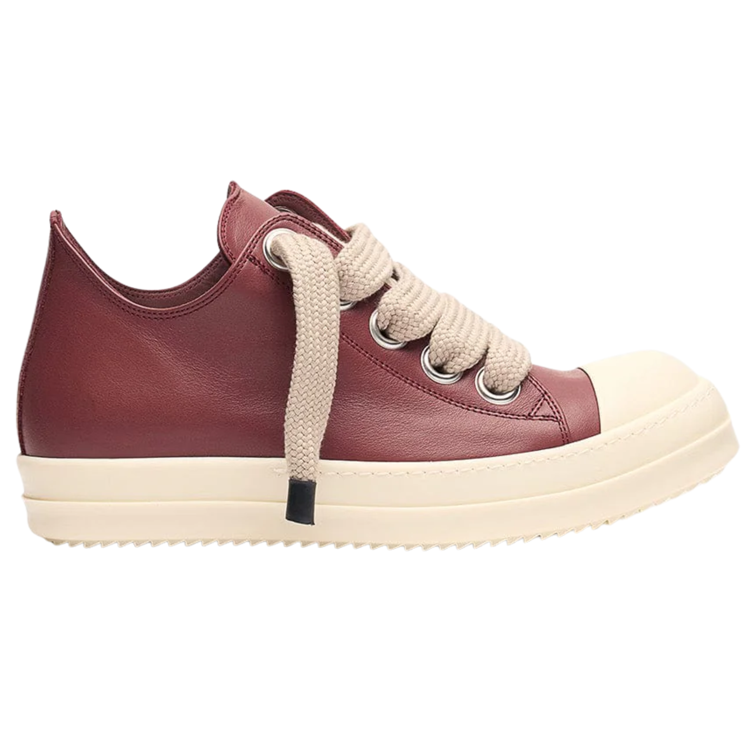Rick Owens Ramone Low Jumbo Laces Rosewood
