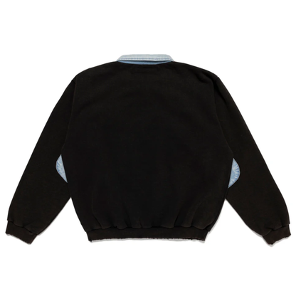 Cactus Plant Flea Market Green Flash Denim Half Zip Fleece