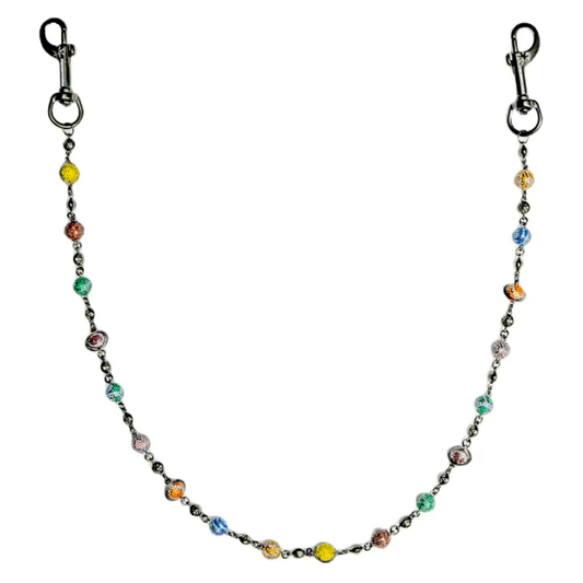 Starchain World Black Planet Wallet Chain Multi-Color