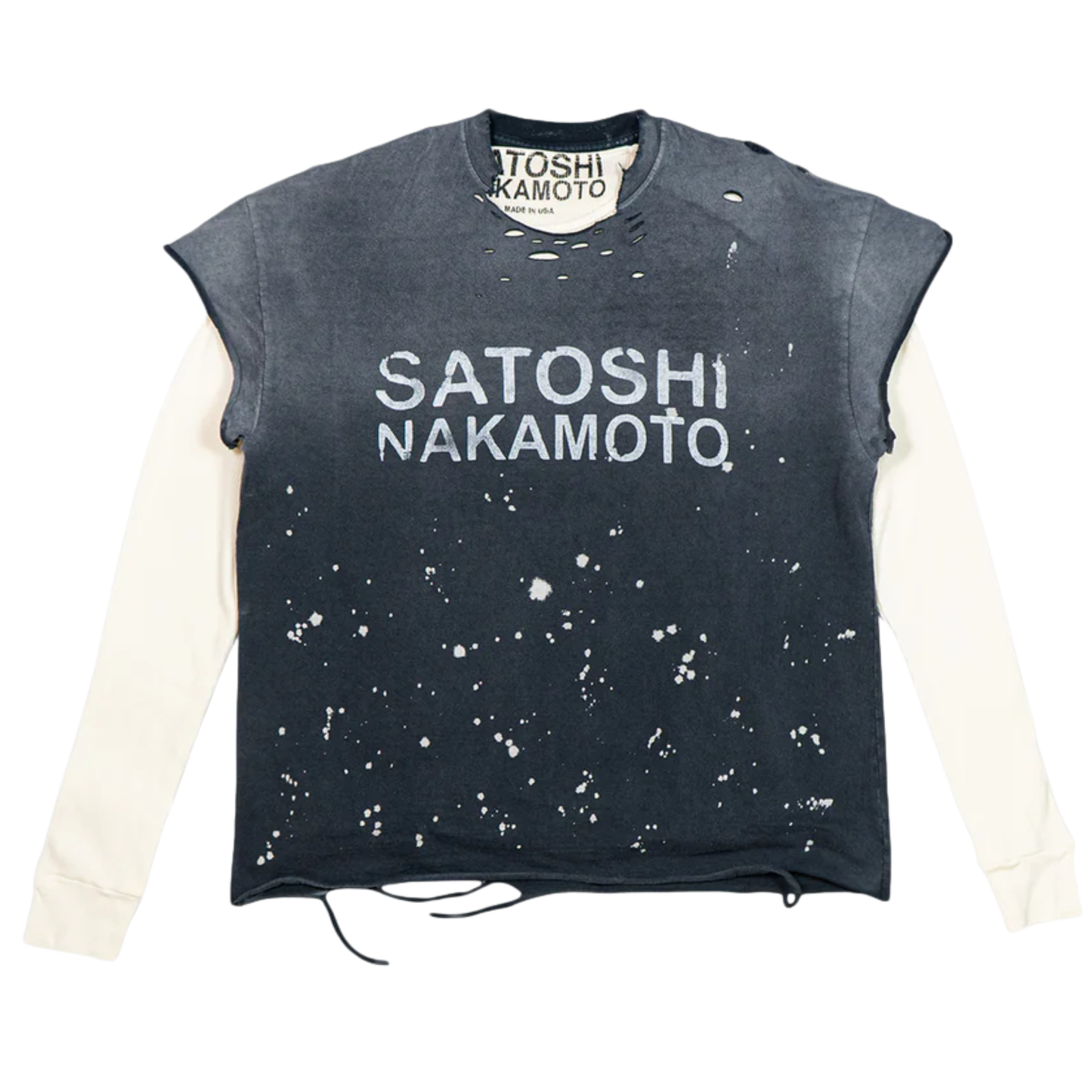Satoshi Nakamoto Luke T-Shirt Thermal Black