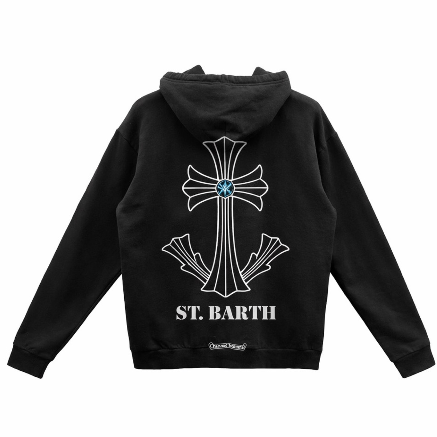 Chrome Hearts St Barth Scroll Logo Sweatsuit