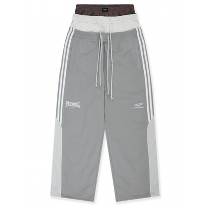 Protocol Index 3 Layered Sweatpants Grey