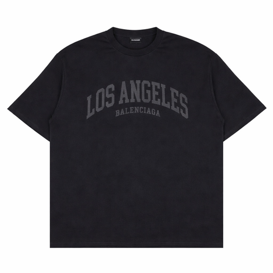 Balenciaga Los Angeles Print T-Shirt 'Black'