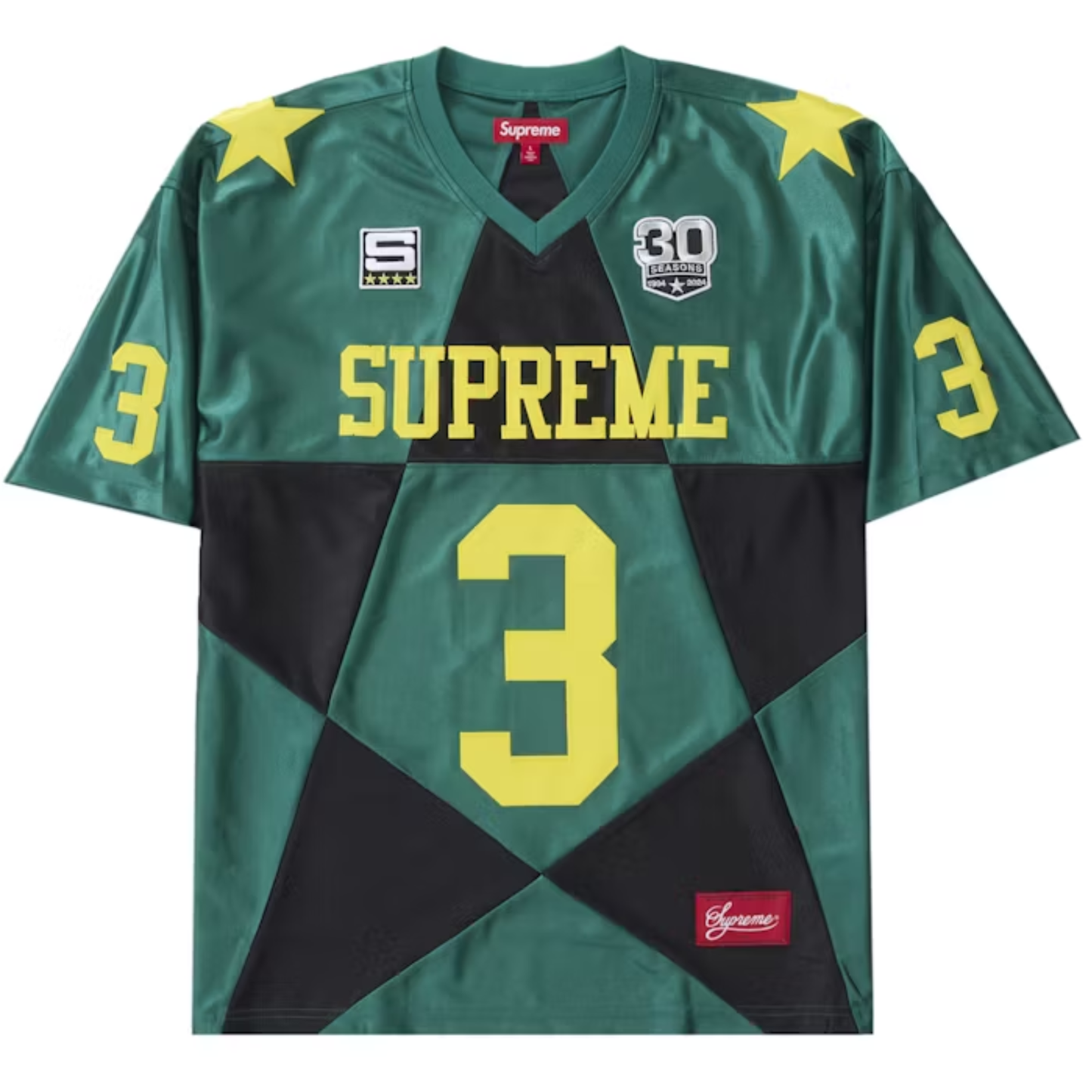 Supreme Star Football Jersey Dark Green