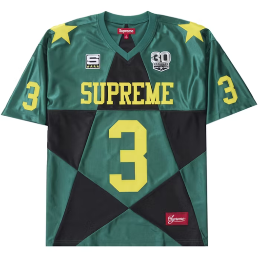 Supreme Star Football Jersey Dark Green