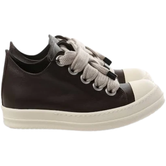 Rick Owens Ramone Low Jumbo Laces Macassar