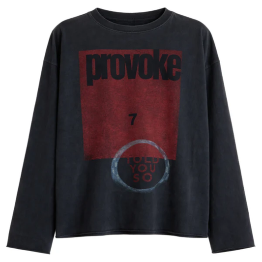 Astrum Provoke Black Long Sleeve Shirt