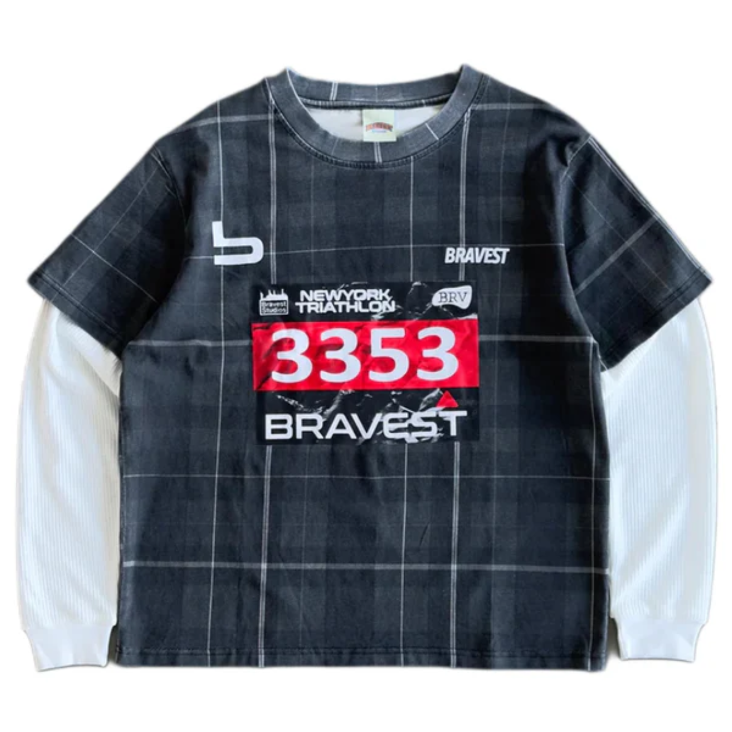 Bravest Studios Marathon Plaid Thermal Shirt