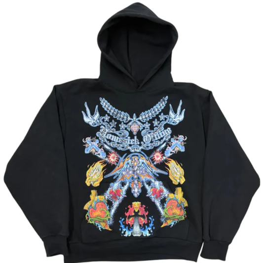 Homes!ck X2C Eternal Hoodie Black