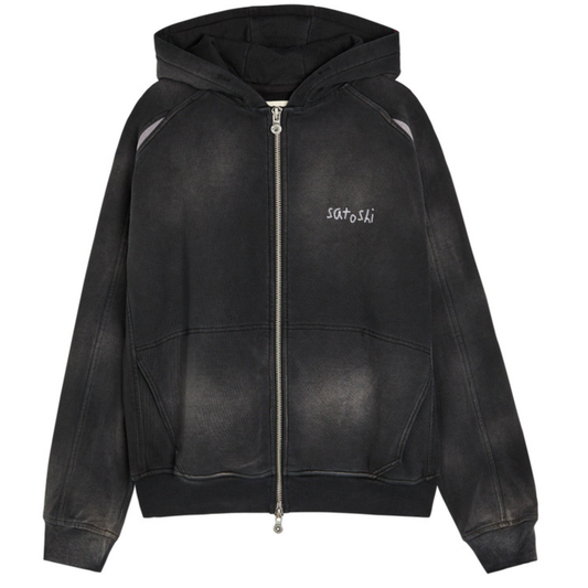 Satoshi Nakamoto Tech Zip Up Hoodie