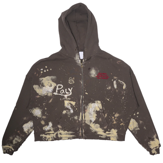 Paly Hollywood Been Amess Zip Up Hoodie