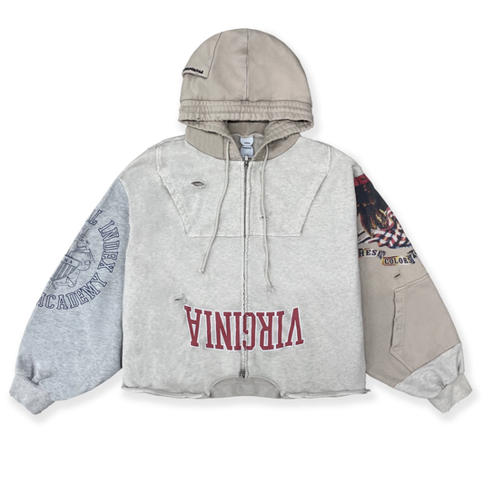 Protocol Index Upside Down Zip Hoodie