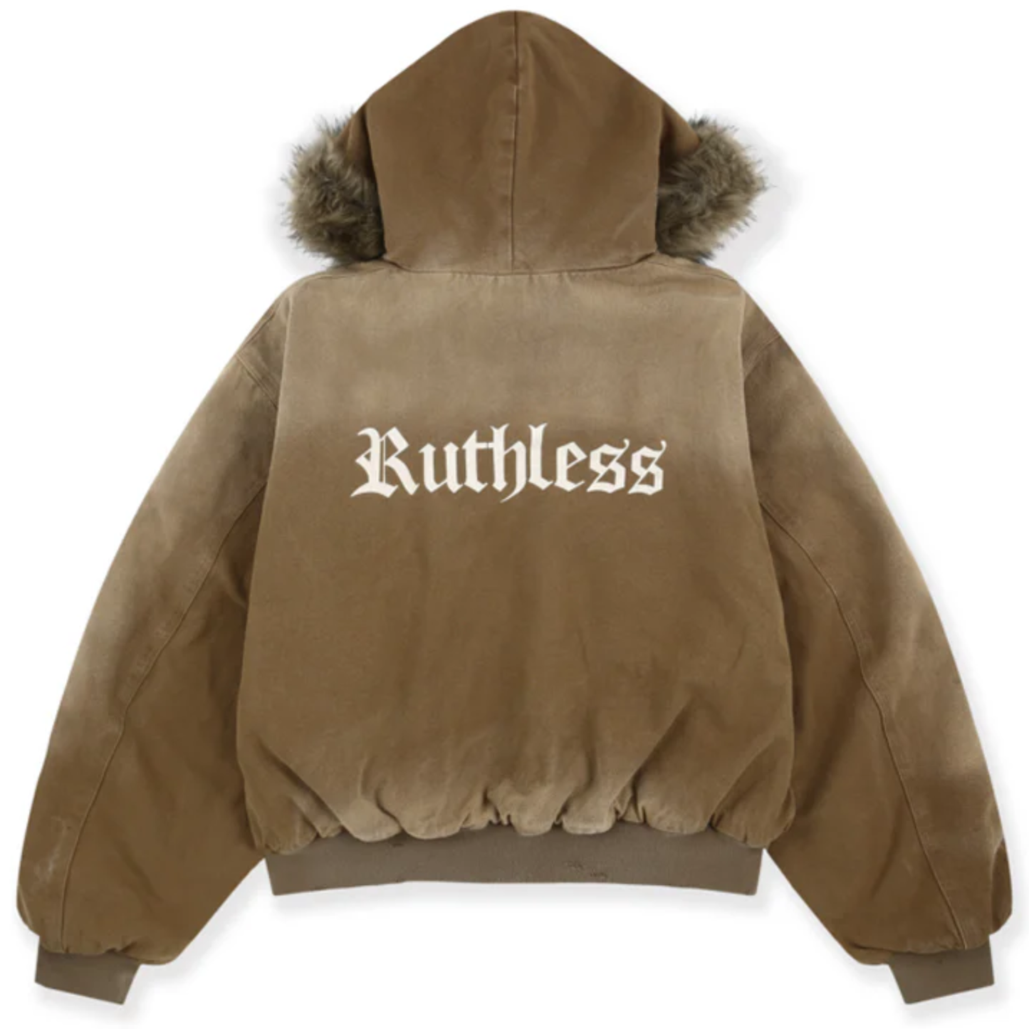 Protocol Index Detachable Fur Hoodie Work Jacket