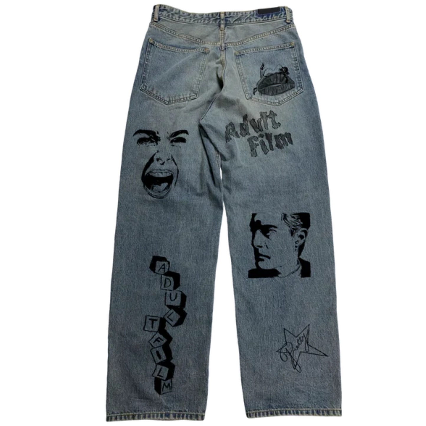 Adult Flim Society Tempted Cut Jeans