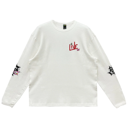 Matty Boy Anti Promo Sex Record Waffle Thermal Long Sleeve Tee