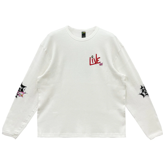 Matty Boy Anti Promo Sex Record Waffle Thermal Long Sleeve Tee